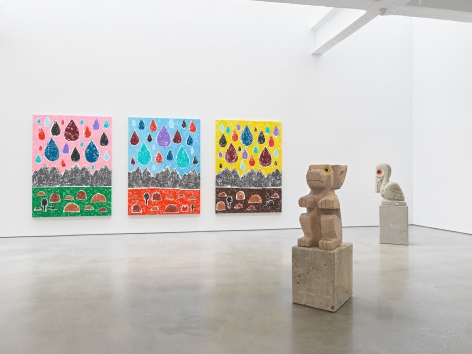 'Olaf Breuning: RAIN' Installation View