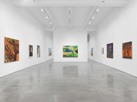 Sputterances. Installation view, 2017. Metro Pictures, New York