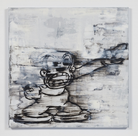 Gary Simmons painting More To The Point
