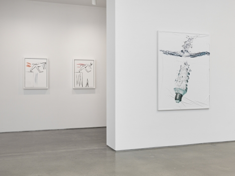 A New Ballardian Vision. Installation view, 2017. Metro Pictures, New York
