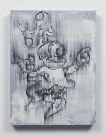 Gary Simmons painting Untitled
