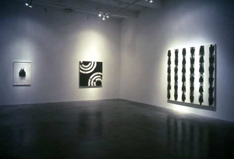 "Criminal Slang," installation view, 2004. Metro Pictures, New York.