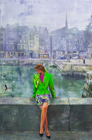 Paulina Olowska painting 'Gdansk 2000'