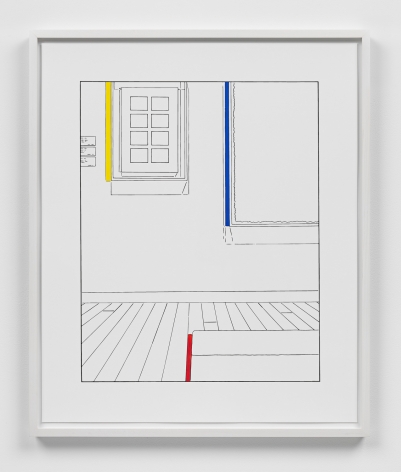 Life Expectancy (traced and painted), Second, 2010/2018/2020.