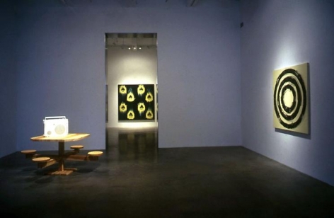 "Criminal Slang," installation view, 2004. Metro Pictures, New York.