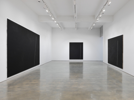 André Butzer. Installation view, 2017. Metro Pictures, New York., 