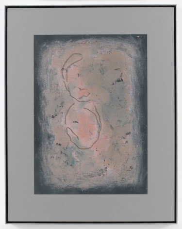 Alterity Line, 2017. Oil paint on canvas mounted to dibond with laser etching, Dibond 22 1/16 x 17 3/16 inches (56 x 43.7 cm), Frame 22 1/2 x 17 3/4 inches (57.2 x 45.1 cm).