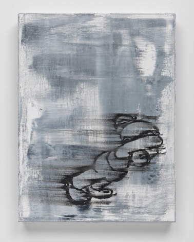 Gary Simmons painting Can't Bear To Look