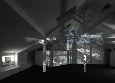 Studio A (From the work Studio A, 2008 â 2009), 2008. Installation view, KW Institute for Contemporary Art, Berlin