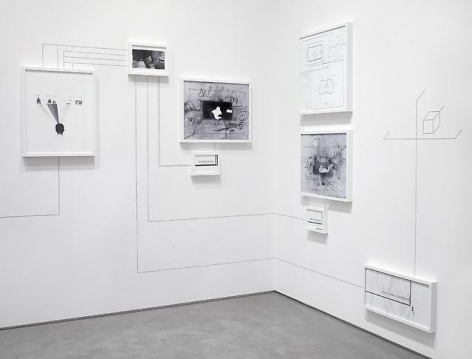 "The Pledge," installation view, 2013. The Drawing Center, New York.