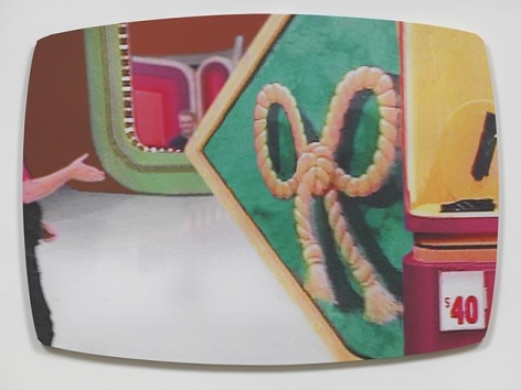 40 Dollars, 2014. Inkjet on polyester fabric. 55 1/4 x 74 9/16 inches (140.3 x 189.4 cm)