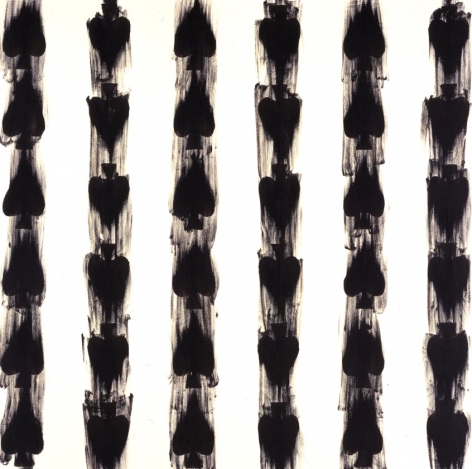 Gary Simmons, Spade Fall, 2004.