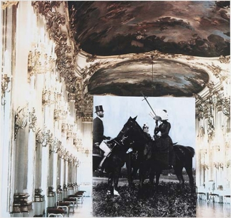 Tragedy (Sissi at the Great Gallery II), 2007. Archival inkjet print on watercolor paper