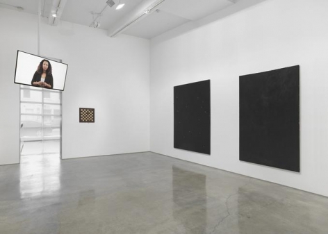 Claire Fontaine, "Stop Seeking Approval." Installation View, 2015. Metro Pictures, New York.