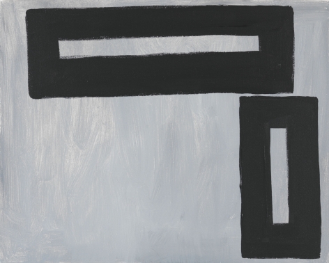 Untitled, 2012. Acrylic on canvas, 15.75 x 19.7 inches (40 x 50 cm).