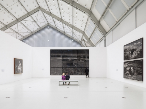 Proof: Francisco Goya, Sergei Eisenstein, Robert Longo. Installation view, 2018. Deichtorhallen Hamburg. Photo: Henning Rogge.