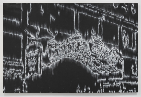 Gary Simmons, Fight Night, 2014.