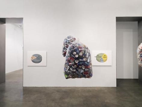 "Working Together," installation view, 2011. Metro Pictures, New York