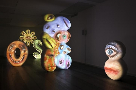 "agentic iced etcetera," installation view, 2013. PinchukArtCentre, Ukraine.