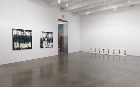 Installation view, 2012. Metro Pictures, New York.