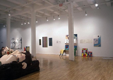"The Sleep of Reason," installation view, 1996. Metro Pictures, New York.