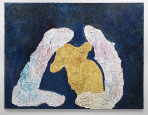Grablegung von Winnie Puh (Entombment of Winnie the Pooh), 2010. Oil on canvas, 102 1/2 X 134 inches (260.4 x 340.4 cm). MP 45
