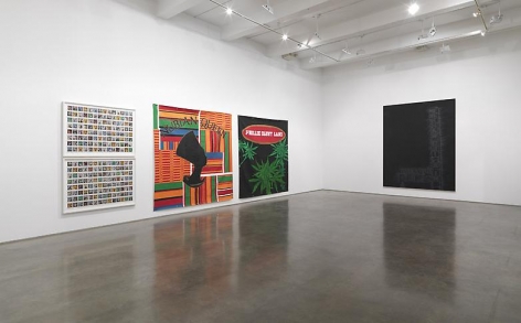 Installation view, 2012. Metro Pictures, New York.