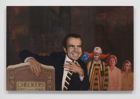 Jim Shaw, A Good Republican Cloth Coat, 2019.