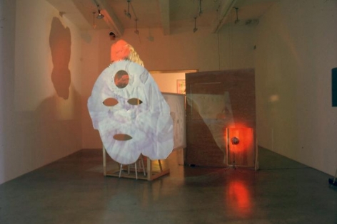 "The Poetics Project: 1977 - 1997," installation view, 1998. Metro Pictures, New York.