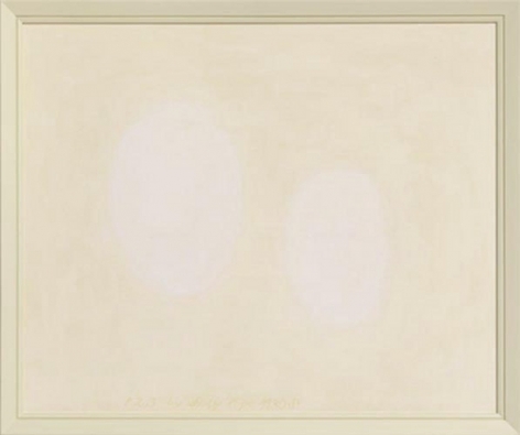 P 2,3, 2010. Oil on acid free museum mat board, 23 1/2 x 28 1/4 inches (59.7 x 71.8 cm). MP 45
