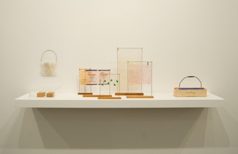 B. Wurtz: Works 1970–2011, installation view. Metro Pictures, New York.