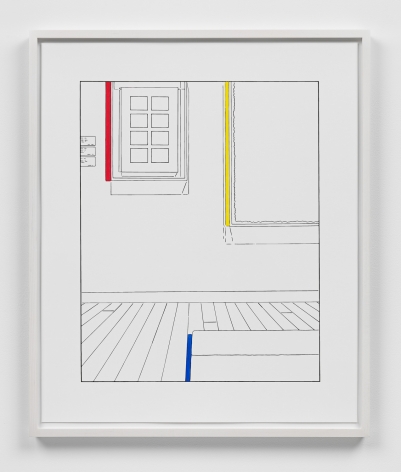 Life Expectancy (traced and painted), First, 2010/2018/2020.
