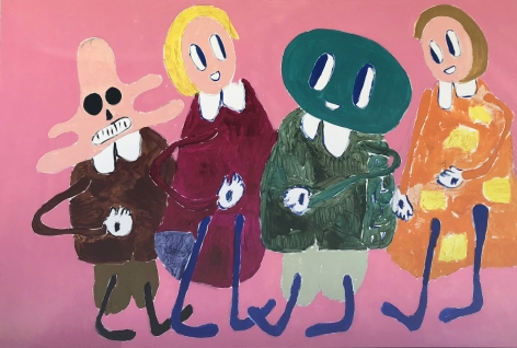 André Butzer, Untitled, 2018.