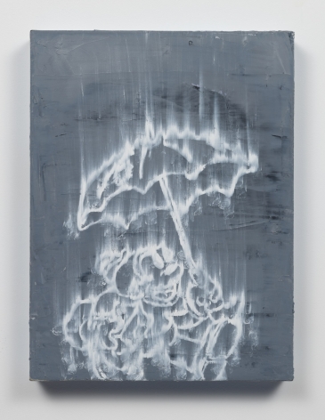 Gary Simmons painting In The Rain