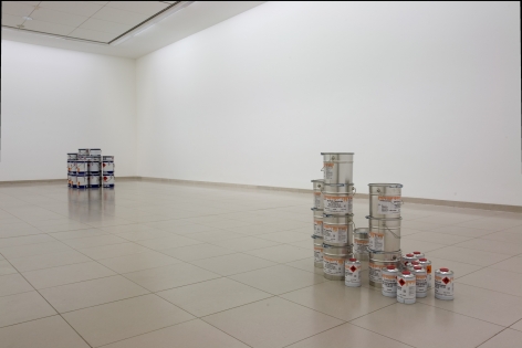 Roter Sand und ein gefundenes Gluck. Installation view, 2006. MMK Museum fur Moderne Kunst, Frankfurt.