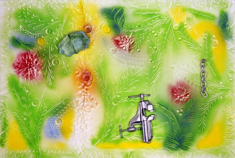 xHBy101z, 2006., Expanded & extruded polystyrene, spackle and paint, 95.5 x 138.7 x 12 inches (242.6 x 352.4 x 30 cm).