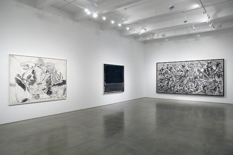 Robert Longo, "Gang of Cosmos." Installation view, 2014. Metro Pictures, New York.