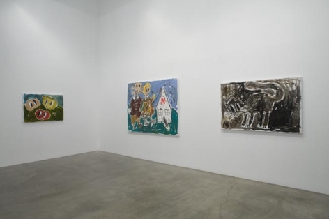 Installation view, 2008. Metro Pictures, New York.