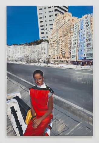 Independence Avenue, 2018. Oil and acrylic on canvas,