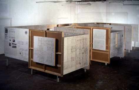 A Continuous Screening of Bob Clark's Film "Porky's" (1981), the Soundtrack of which has been Replaced with Morton Subotnik's Electronic Composition "The Wild Bull", and Presented in the Secret Sub-Basement of the Gymnasium Locker Room, 2002. MP 02-4