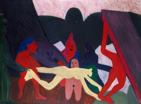 Bob Thompson The Struggle, 1963
