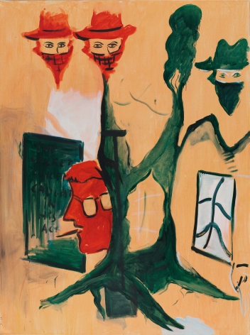 Caught in His Act, 1982. Oil on canvas, 78 x 59 in (200 x 150.5 cm). MP 5