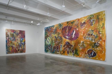 Installation view, 2008. Metro Pictures, New York.