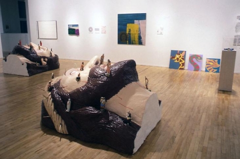 "The Sleep of Reason," installation view, 1996. Metro Pictures, New York.