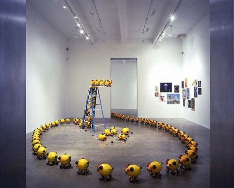 Olaf Breuning, Jim Shaw, Cindy Sherman
