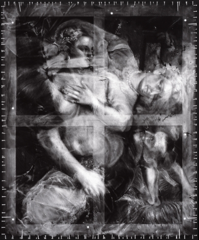 Robert Longo, Untitled (X-Ray of Venus with a Mirror, 1555, After Titian), 2016 - 2017.