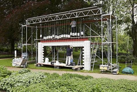 Walls. Installation view, 2012. Villa Schöningen, Potsdam, Germany.