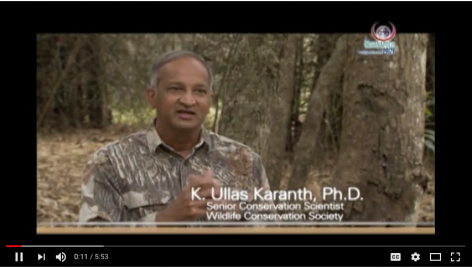 K. Ullas Karanth, Ph.D., Wildlife Conservation Society