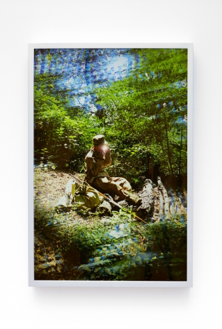 Park Chan-kyong, Child Soldier, 2017-2018. Photo in light box, 32.68 x 22.05 x 2.76 inches (83 x 56 x 7 cm), edition 1/5, 2 AP, Photography, Park Chan-Kyong: Citizen's Forest at Tina Kim Gallery, 2018