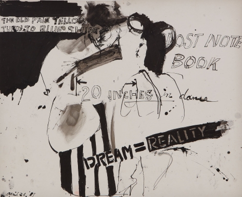 Untitled, 1965. Ink on shiny paper. 16 1/2 x 20 inches (42 x 51 cm), 
